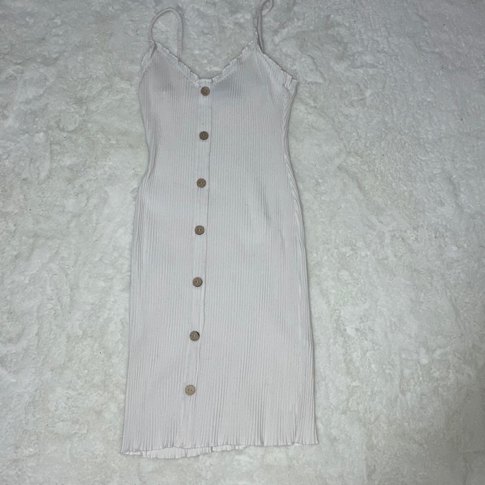 White skin dress